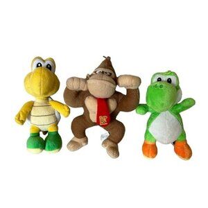 Set of Super Mario Nintendo plush figures, collectible, 2020/2021